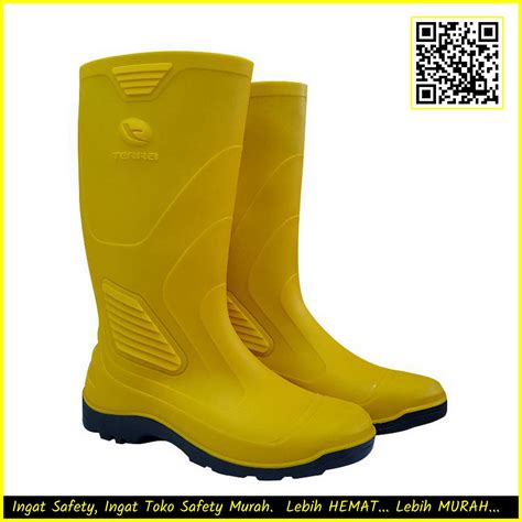 Sepatu Ap Boot Terra Eco 3 Original Apd Medis Boots Karet Eco3 Yellow