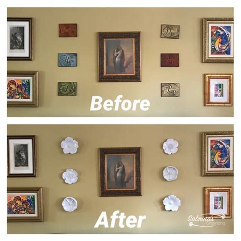 How to Arrange Photos On Walls For Better Placement | Sabrinas Organizing