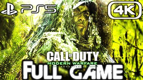 Call Of Duty 4 Modern Warfare Remastered Ps5 Gameplay Walkthrough Full