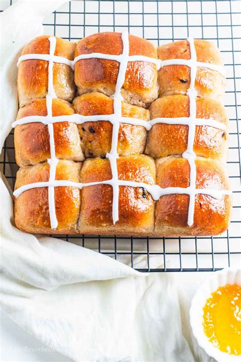 Sourdough Hot Cross Bun Recipe The Flavor Bells