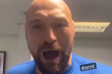 Tyson Fury Screams I M A F Ing Monster As He Calls Out Simon Jordan