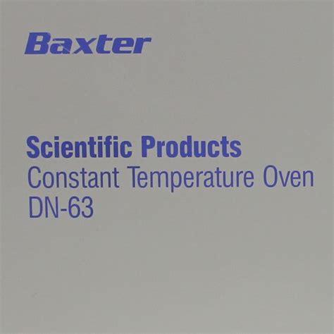 Alt Item Constant Temperature Oven Dn