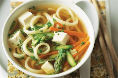 Miso Tofu And Noodle Soup Recipe Au