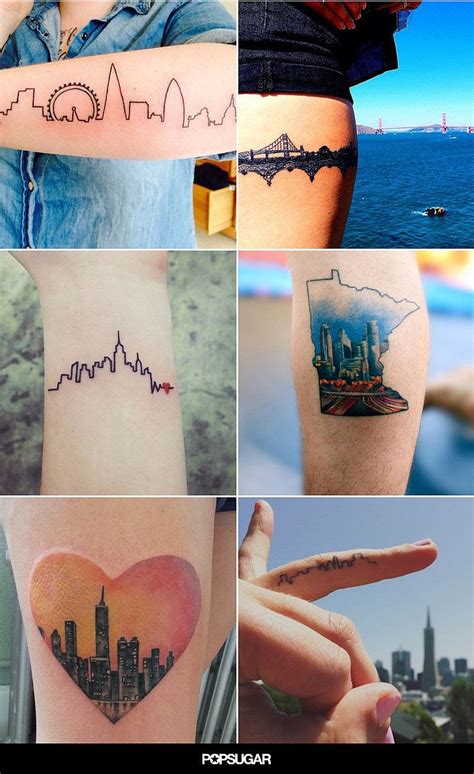 City Skyline Tattoos That Prove Home Is Where Your Ink Is Skyline