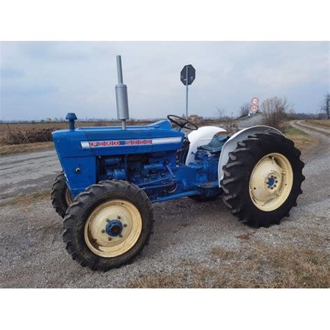 Ford 2000 Selene 4wd Tractor 3 Cylinder Original Selene 4wd Conversion Showing 1200 Hours From New