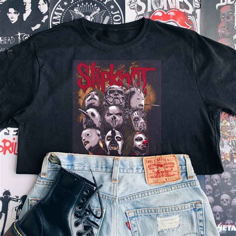 Slipknot Poster T Shirt Nowstalgia