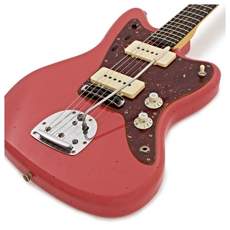 Fender Custom Shop Journeyman Relic Jazzmaster Aged Fiesta Red