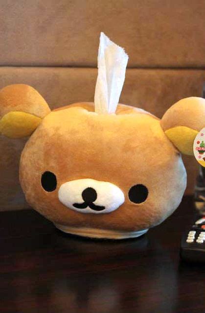 Cute Rilakkuma Big Head Plush Tissue Holder Bonanza