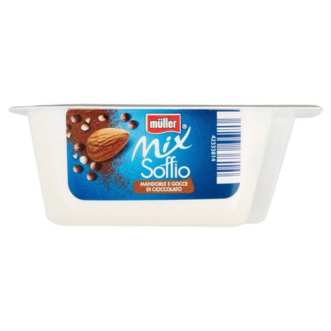 Soffio Mousse Bianco Mandorle Cioccolato Müller Conad