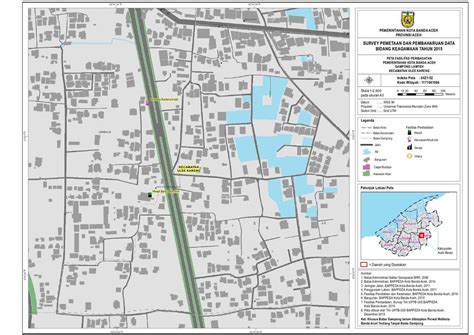 Peta Fasilitas Peribadatan Gp Lamteh Katalog Peta Banda Aceh