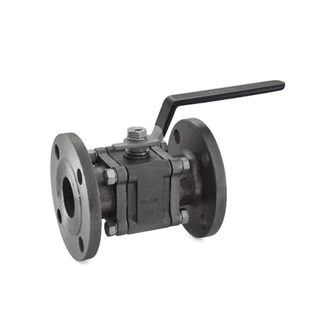 Cast Steel Three Piece Design Ball Valve Class 150 Flanged TSV