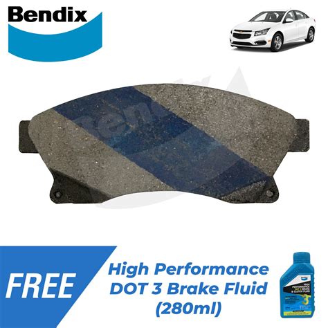 Bendix Brake Pads Gct Db Front Set For Chevrolet Cruze And