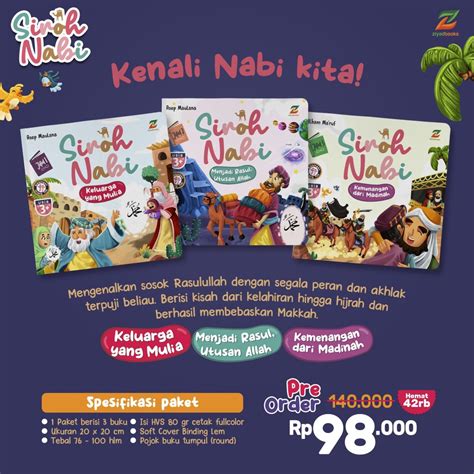 Jual Seri Siroh Dahsyatnya Kisah Dan Mukjizat 25 Nabi Untuk Balita