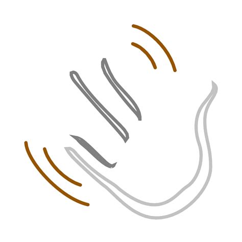 Waving Hand Emoji Transparent