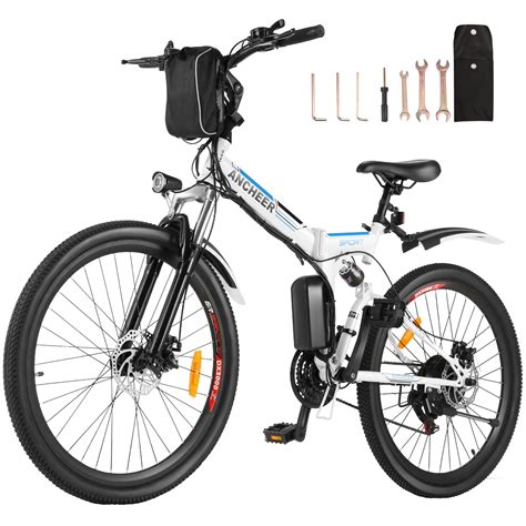 Buy Ancheer Inch Folding Electric Bikes For Adults Foldable