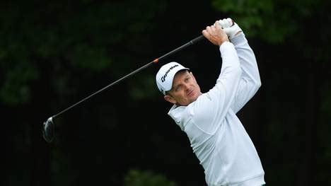 Golf Justin Rose Verdr Ngt Dustin Johnson Von Platz Eins