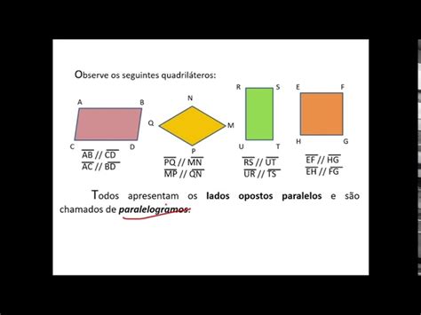 Todo Quadrado É Um Paralelogramo - O Que E Um Paralelogramo Paralelogramo: O Que é, Propriedades,
