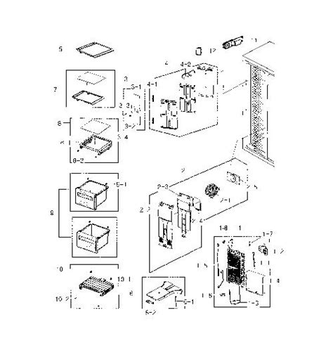 Samsung Rs22hdhpnsr Aa Refrigerator Parts