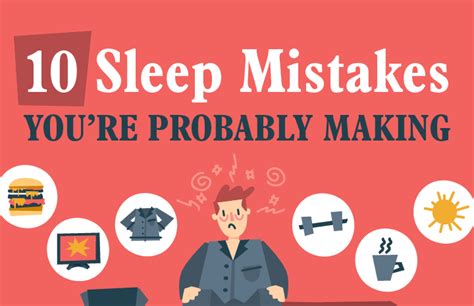 Sleep Mistakes Youre Probably Making Infographic