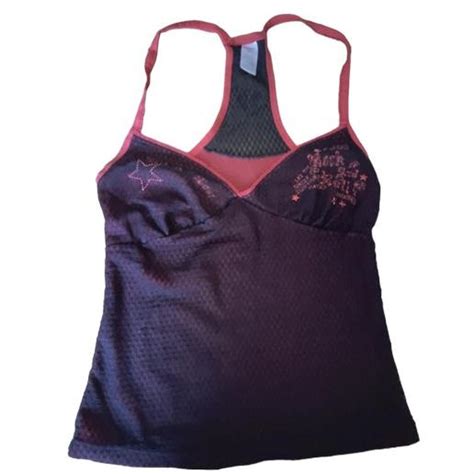 Vintage S Lingerie Top Stars Size S UK Depop