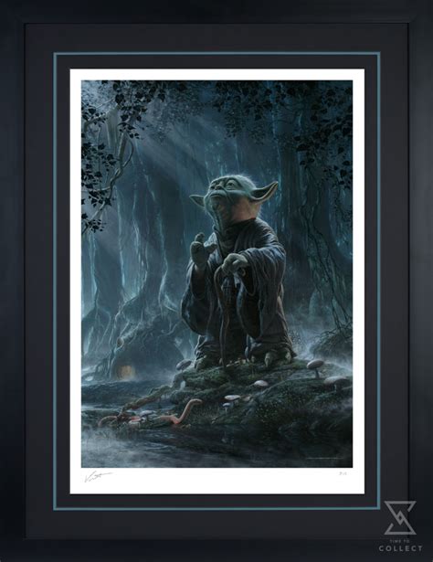 Yoda Luminous Beings By Jerry Vanderstelt Star Wars Time To Collect