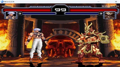 Shao Kahn Vs Orochi Final Boss Fight🔥 Mortal Kombat Vs Kof Mugen Games Battle Tribute 2023 Youtube