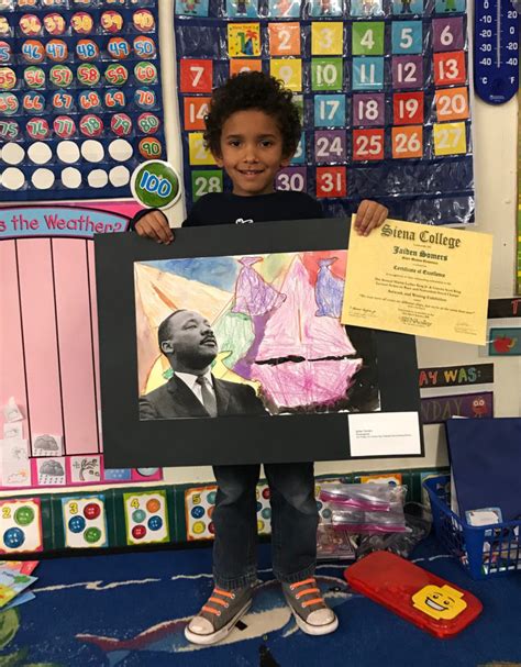 Students Celebrate Mlk At Art Exhibit East Greenbush Csd