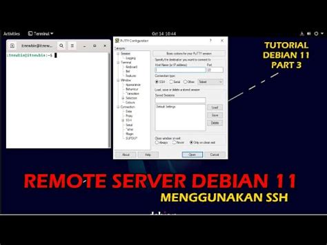 Cara Install Dan Konfigurasi Open Ssh Server Pada Debian Remote