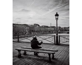 Items similar to Sunset in Pont des Arts, Paris 35mm film photography ...