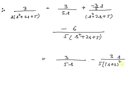 SOLVED Problem 2 Determine The Inverse Laplace Transform Of