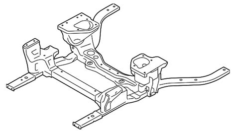 2015 2020 Ford Mustang Engine Cradle JR3Z 5C145 A QuirkParts