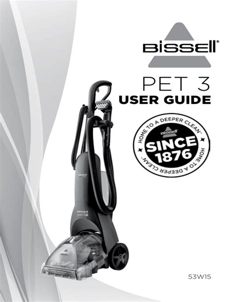 Bissell Carpet Cleaner User Manual