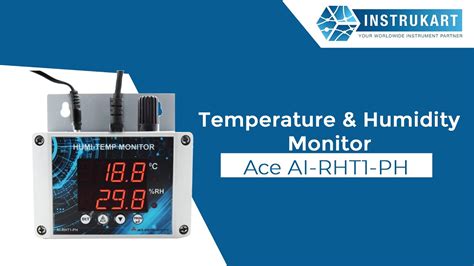 Ai Rht Ph Temperature Humidity Alarm Monitor Temperature And