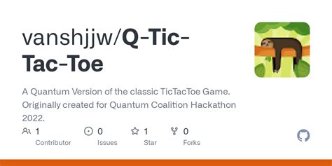 Github Vanshjjwq Tic Tac Toe A Quantum Version Of The Classic