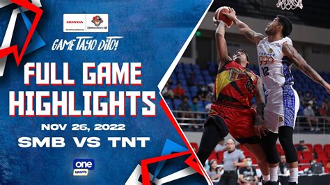 San Miguel Vs Tnt Highlights Honda S Pba Commissioner S Cup