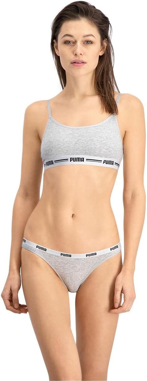 Puma Women S Bikini Style Underwear Pack Of Puma Bodywear Amazon