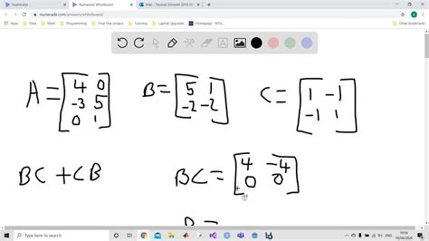 SOLVED In Exercises 37 44 Perform The Indicated Matrix Operations