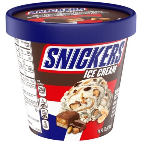 Snickers Ice Cream Pint 14 Oz Fred Meyer