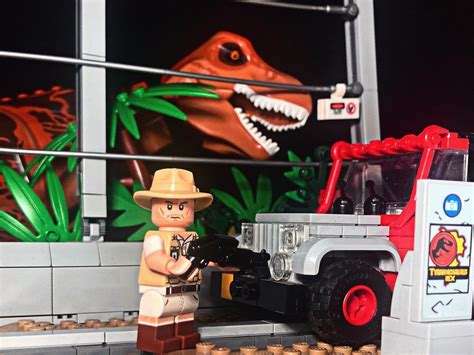 Lego Custom Robert Muldoon R Jurassicpark