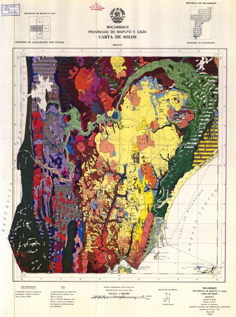 Blog De Geografia Prov Ncias De Maputo E Gaza Carta De Solos Maputo