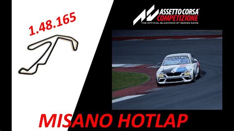 Misano Hotlap Bmw M Cs Acc Setup Youtube