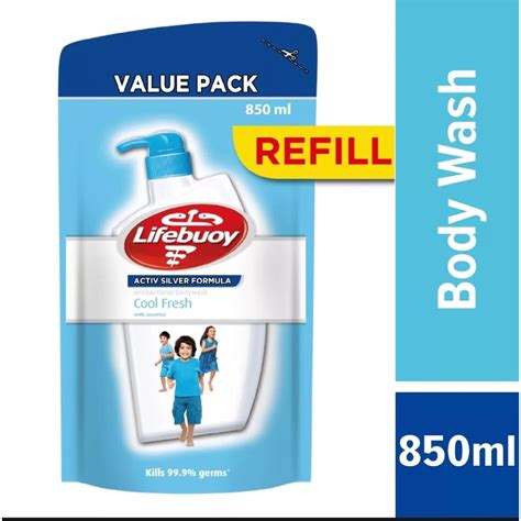 Lifebuoy Antibacterial Shower Gel Refill 850ml Shopee Malaysia