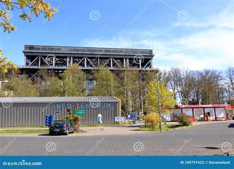 View Of The Old Niederfinow Ship Lift Oder Havel Canal Brandenburg