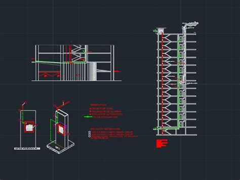 Instalación Contra Incendios En Autocad Cad 13056 Kb Bibliocad