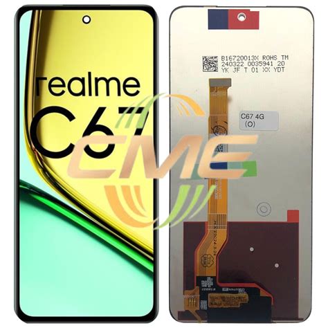 Realme C67 4G RMX3890 LCD ORI Full Set CME Distribution Sdn Bhd