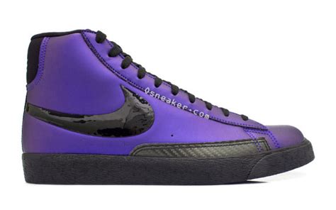 Nike Blazer High Premium Eggplant Foamposite Inspired