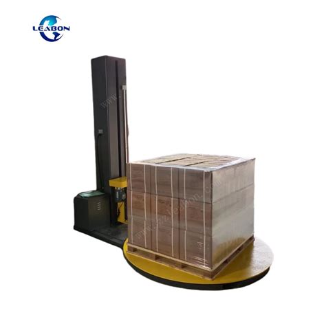 Automatic Plastic Stretch Film Wrapper Pallet Packaging Wrap Machine