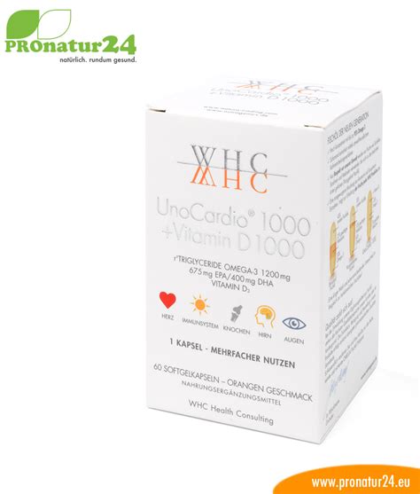 Whc Unocardio Vitamin D Omega Fetts Uren