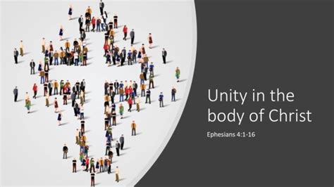 Unity in the Body of Christ - Logos Sermons