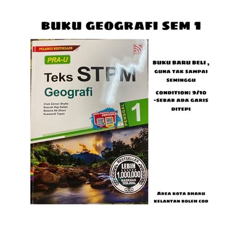 Geografi Sem Teks Pra U Shopee Malaysia